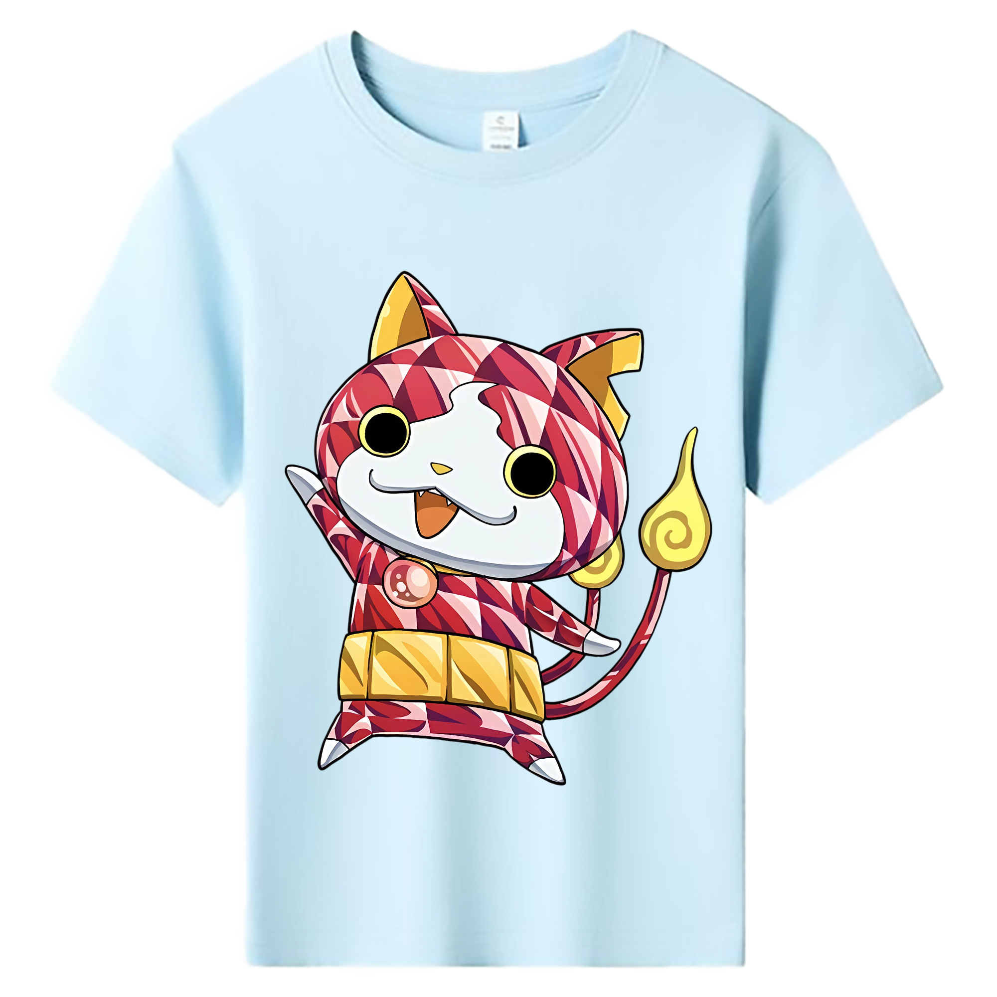 （画像用） 妖怪ウォッチ Yo-kai Watch 綿100％キッズTシャツ（フロントプリント）